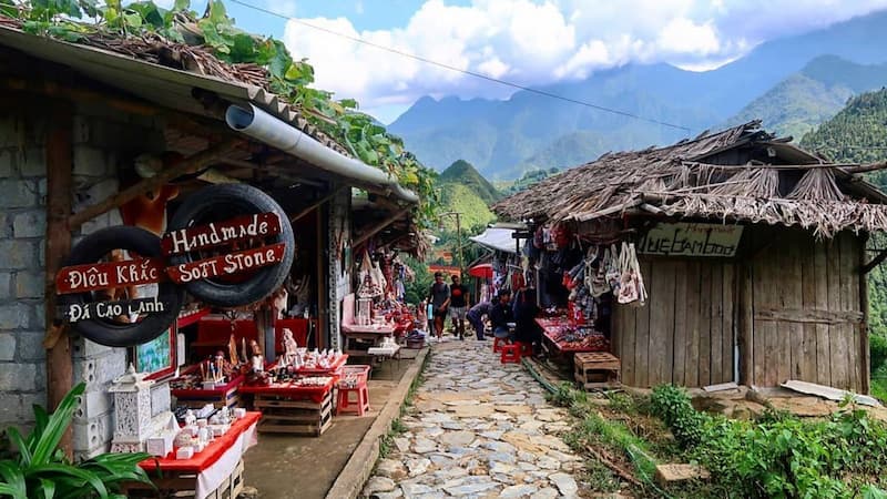 Check in bản Cát Cát