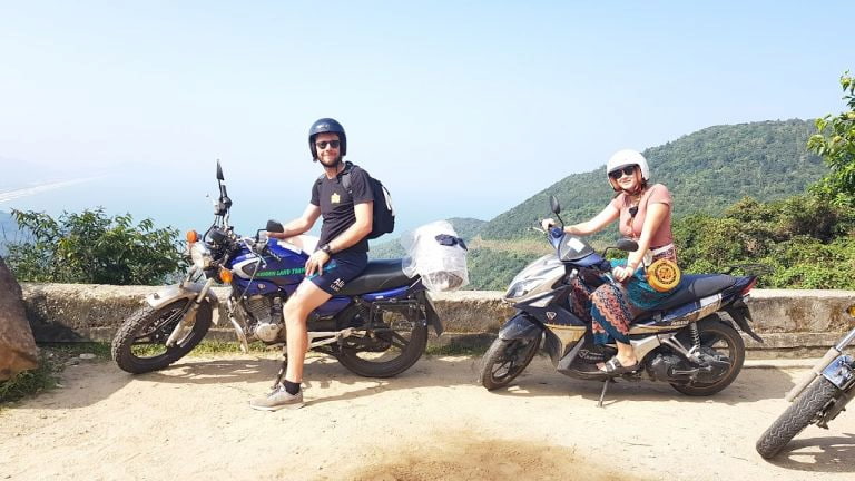 Có thể di chuyển đến các điểm du lịch bằng xe máy
