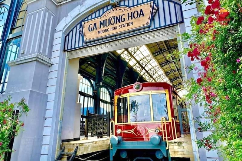 Check in tàu hỏa Mường Hoa sapa