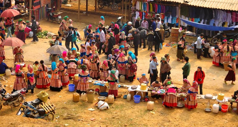 Chợ phiên Bắc Hà Lào Cai