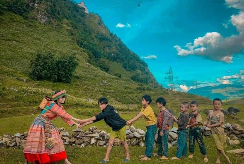 Chụp ảnh Sapa tại Bản Sín Chải 