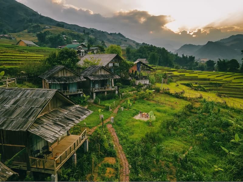 Chụp ảnh Sapa tại Bản Tả Van