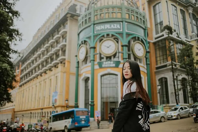 Chụp ảnh Sapa tại Sun Plaza