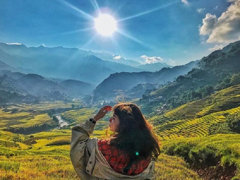 Chụp ảnh ở Sapa cực chất tại thung lũng Mường Hoa