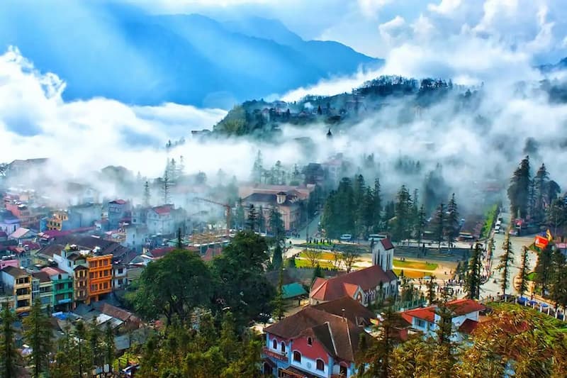 Lào Cai sở hữu nhiều vùng rừng núi hùng vĩ