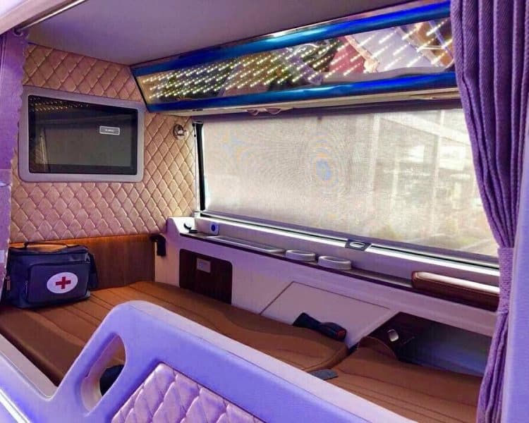 Xe giường nằm đi Sapa đầy đủ tiện nghi