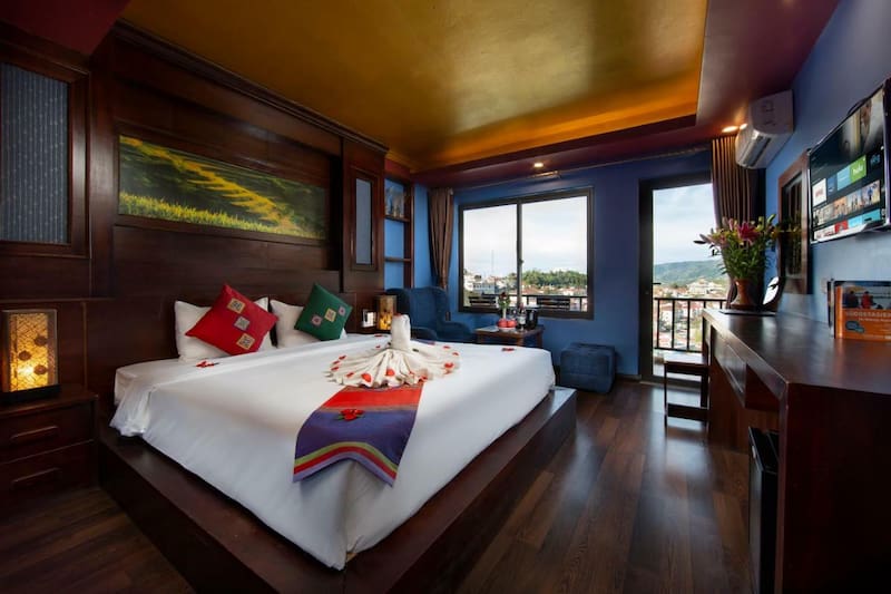 Saparis Hotel - Khách sạn 3 sao Sa Pa
