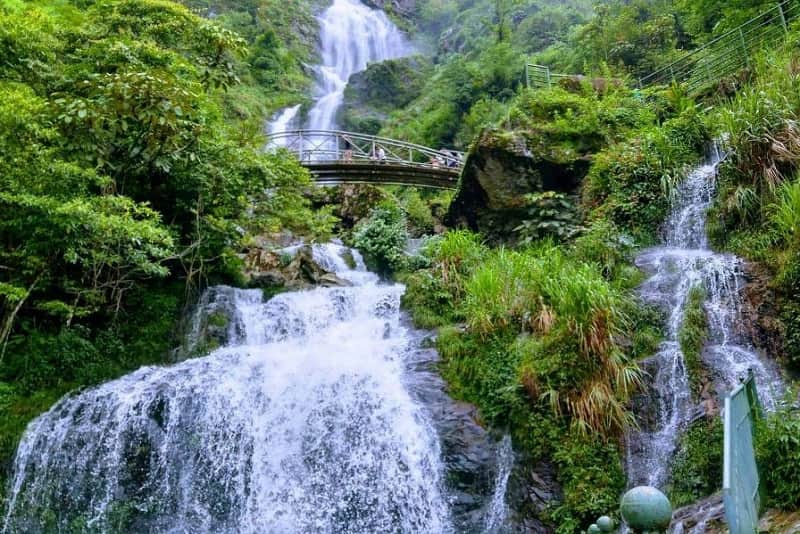 Khám phá bản đồ du lịch Sapa - Thác Bạc