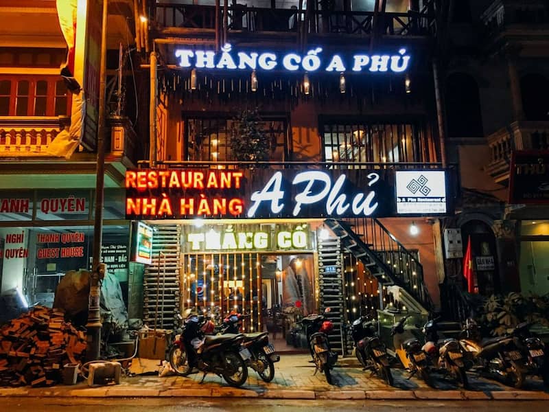 Nhà hàng thắng cố Sapa A Phủ