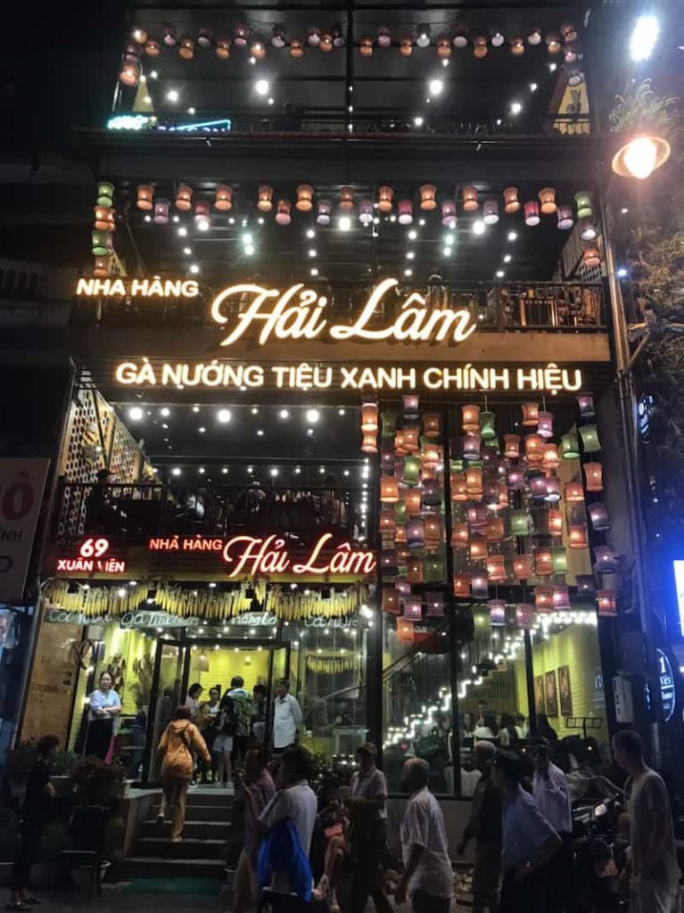 Nhà hàng Hải Lâm - Quán thắng cố ngon ở Sapa