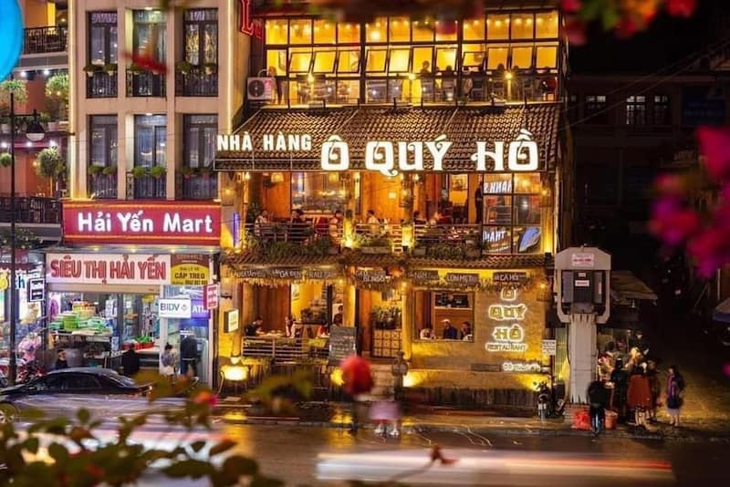 Nhà hàng Ô Quý Hồ Sapa