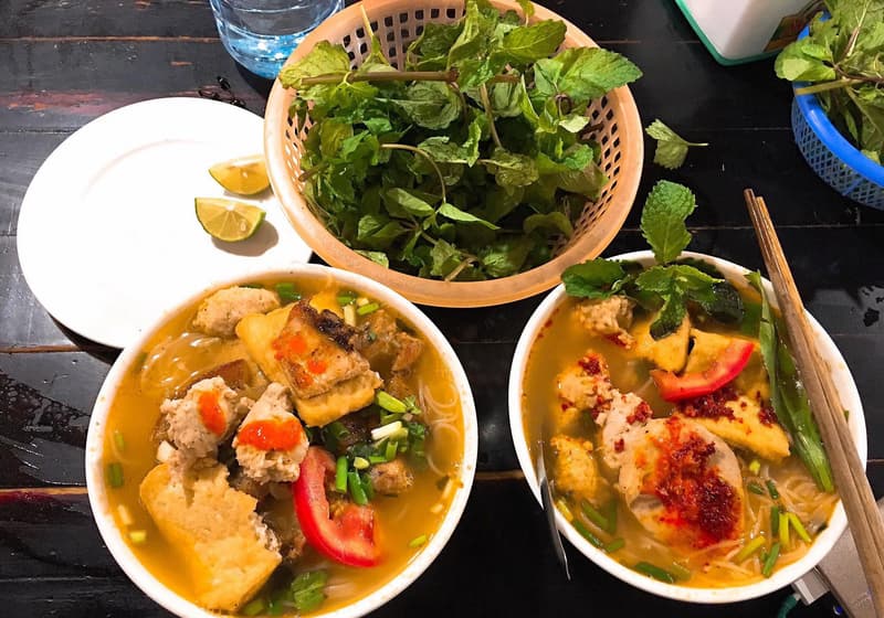 Quán bún chả cá Lào Cai