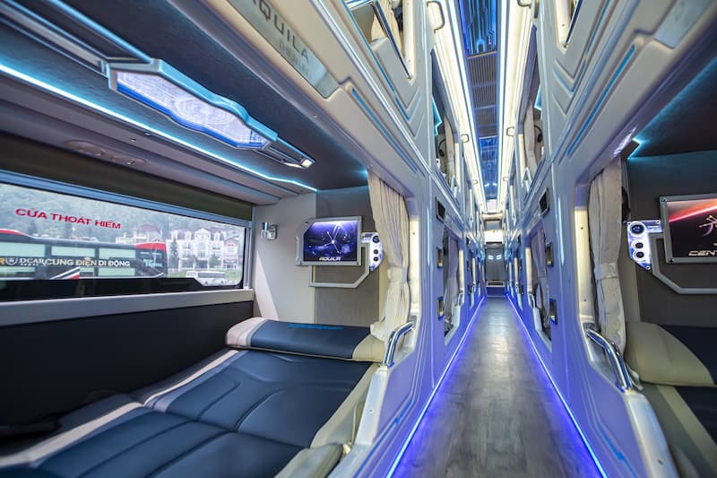 Xe giường nằm đi Sapa Group Bus & G7