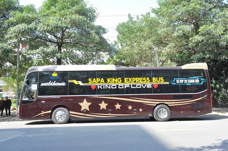Xe giường nằm đi Sapa King Express